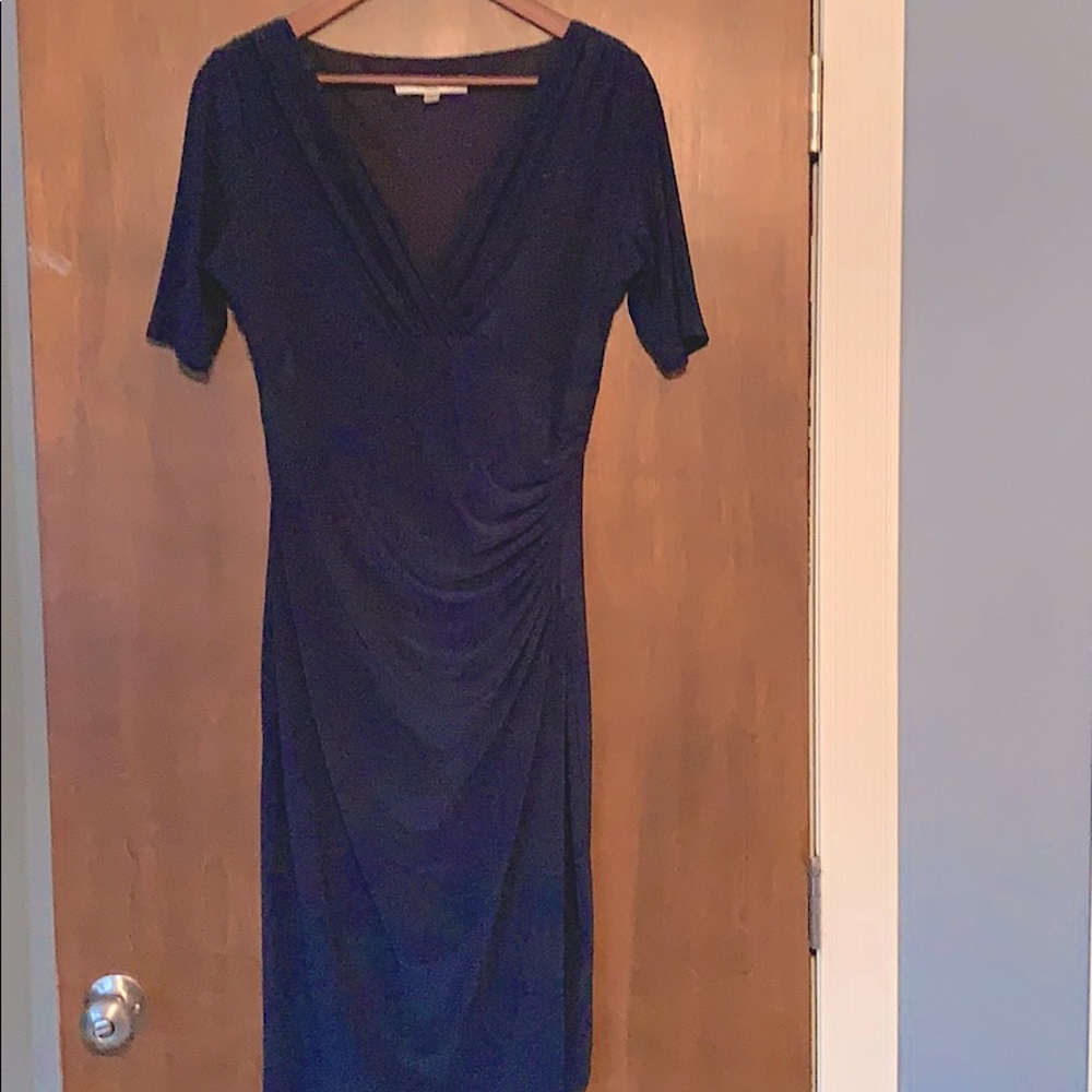 Navy cocktail dress